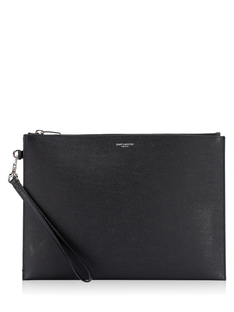 Grain De Poudre Flat Pouch Black