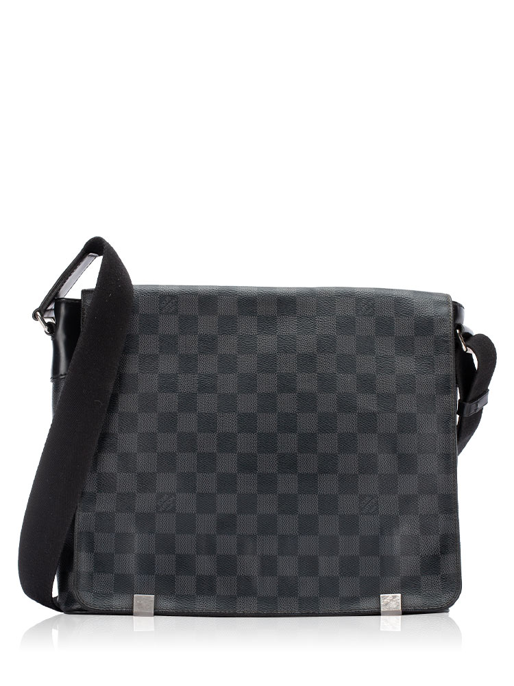 Men Damier Graphite District MM