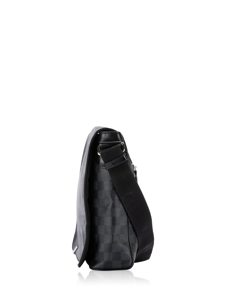 Men Damier Graphite District MM