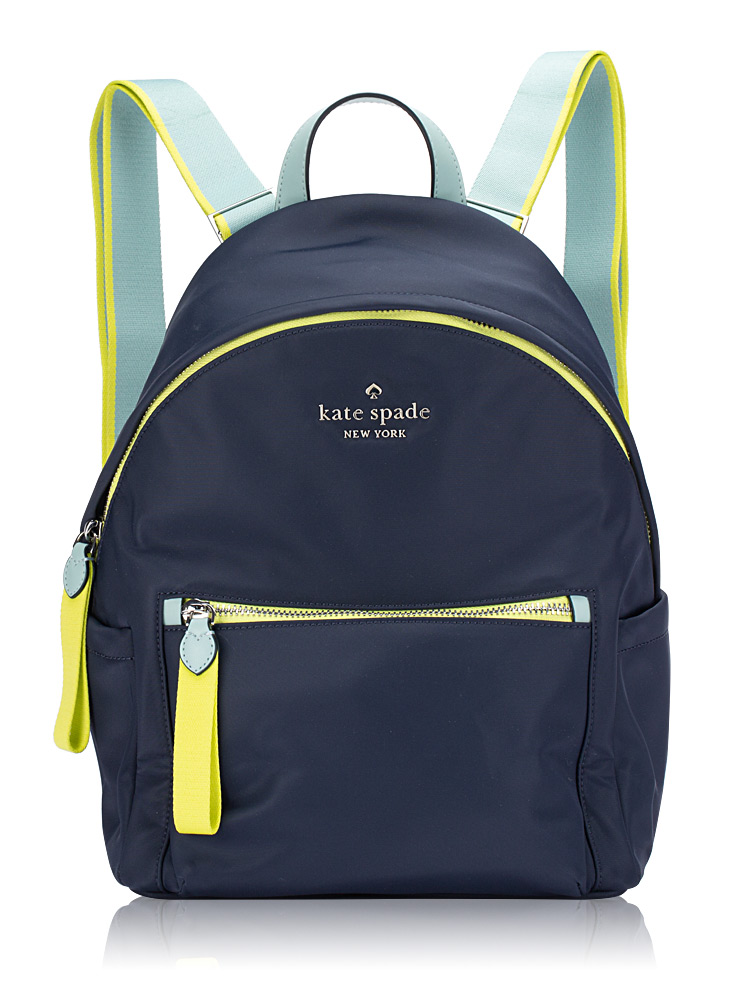 Chelsea Colorblock Nylon Backpack Blazer Blue