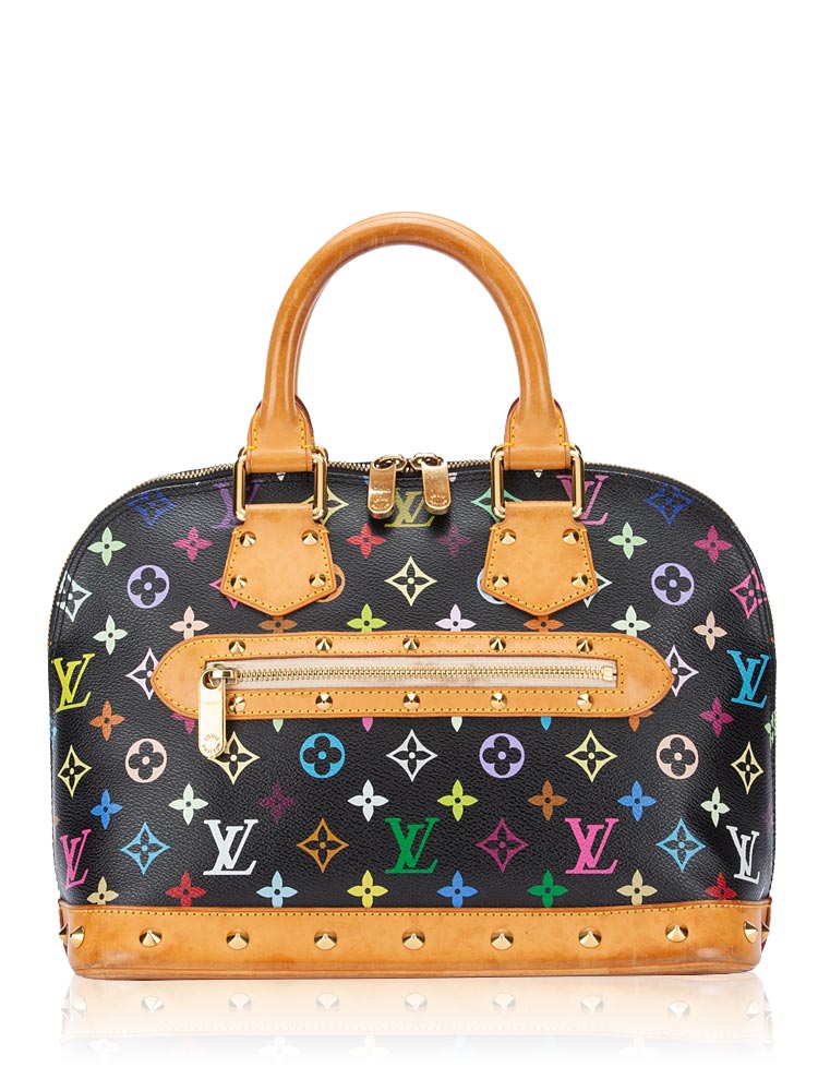 Monogram Multicolor Alma PM Noir