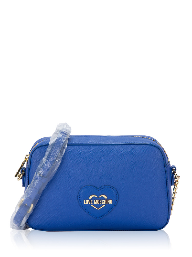Love Leather Crossbody Blue