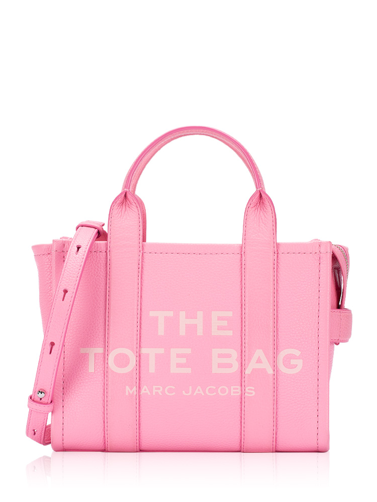Leather The Tote Bag Small Petal Pink