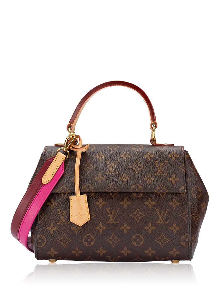 Monogram Cluny BB Bordeaux Fuchsia