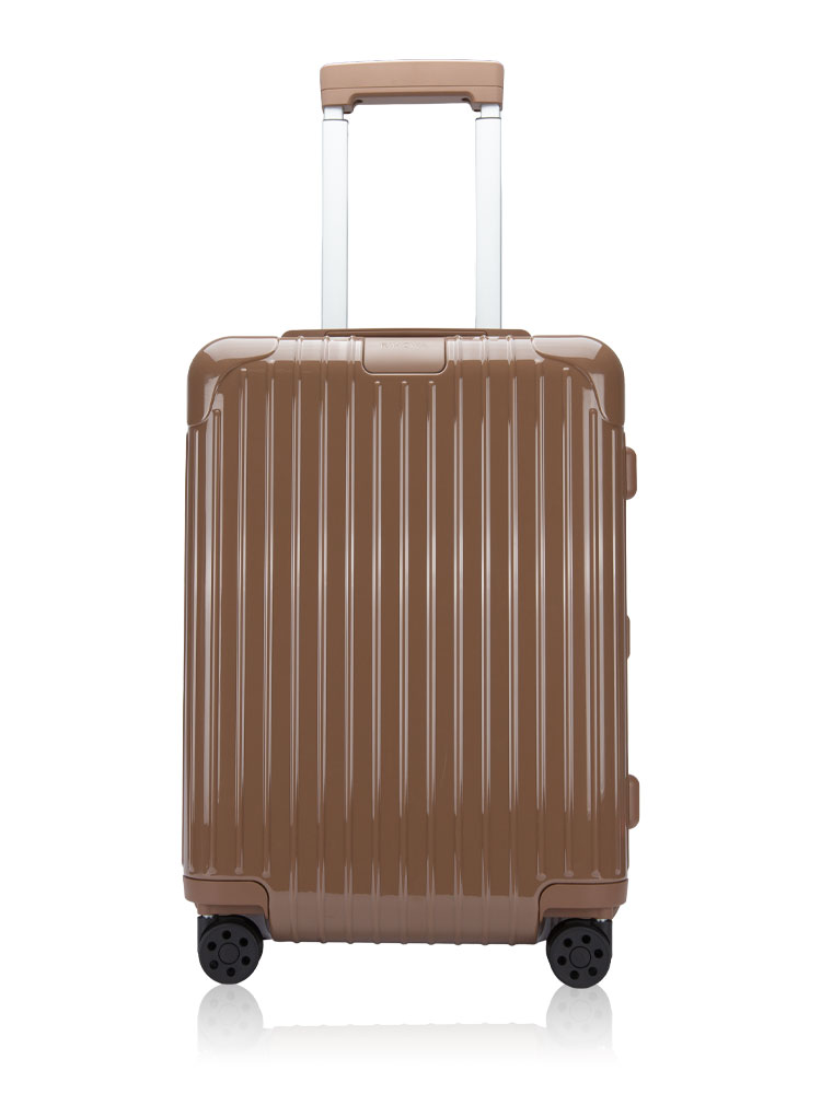 Essential Gloss Cabin Suitcase Umber Brown