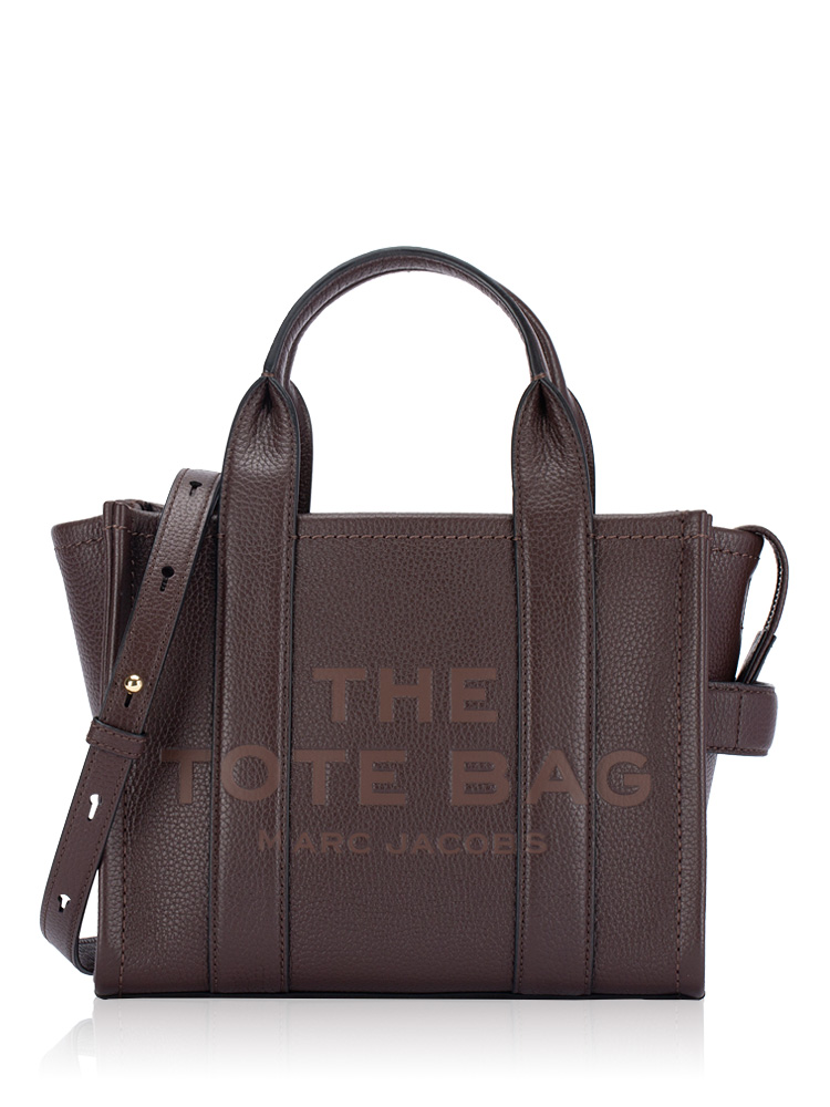 Leather The Tote Small Ganache