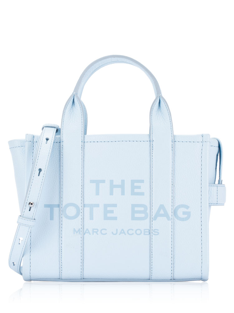 Leather The Tote Small Cloud Blue
