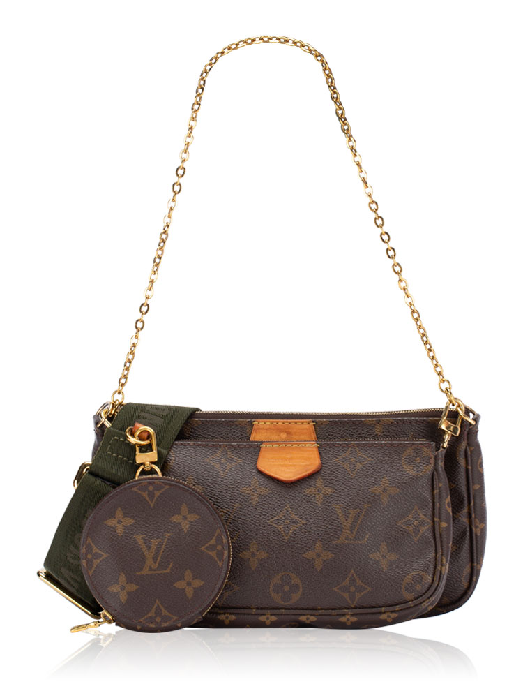 Monogram Multi Pochette Accessories Khaki