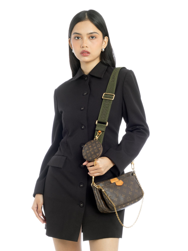 Monogram Multi Pochette Accessories Khaki