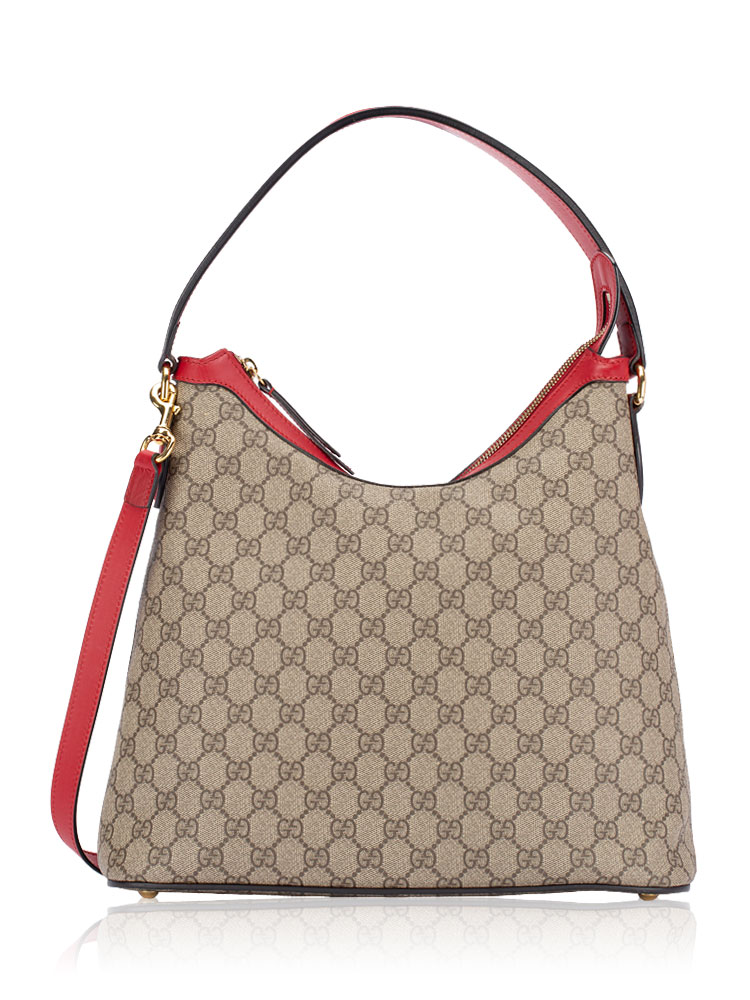 GG Supreme Linea A Hobo Red Pink