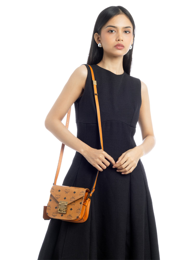 Visetos Patricia Crossbody Cognac